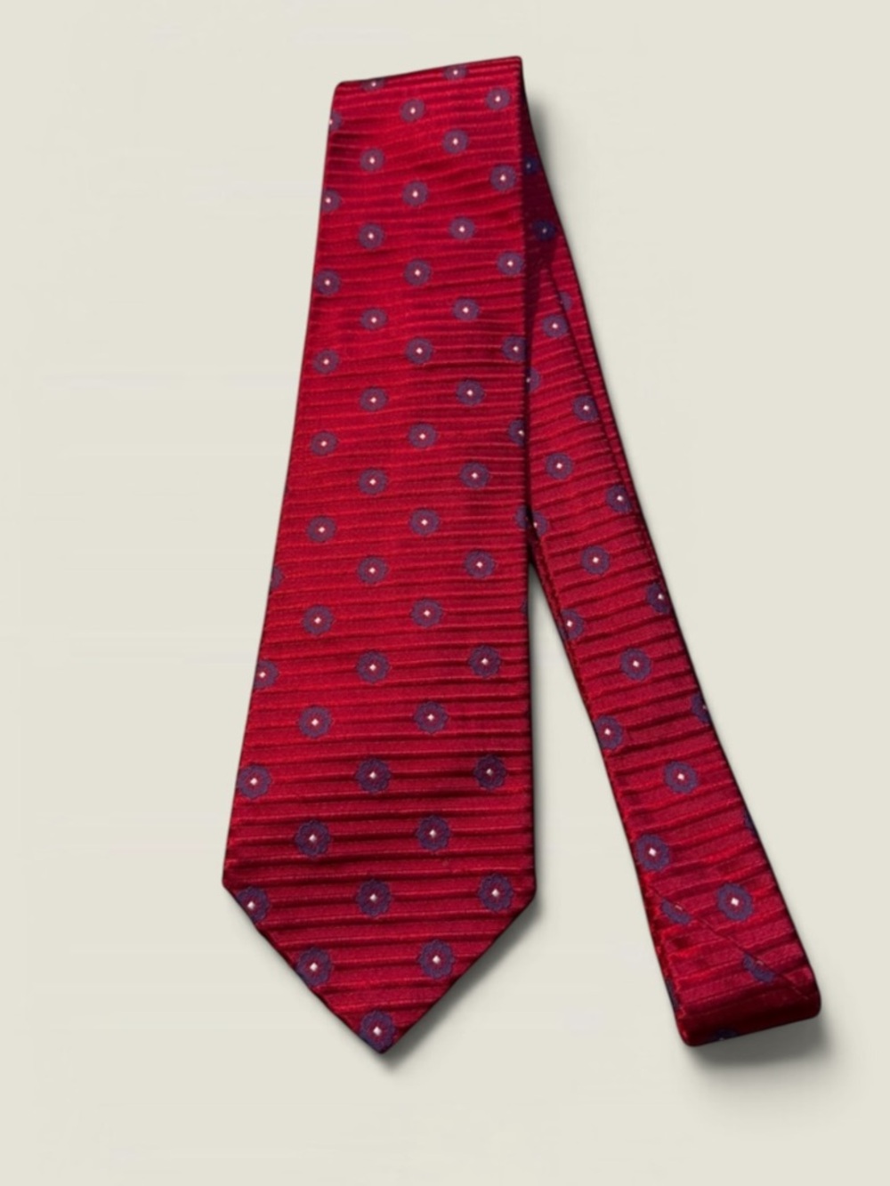 New! Faconnable Silk Tie